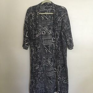 Madewell Kimono Cover Up in Inkspell